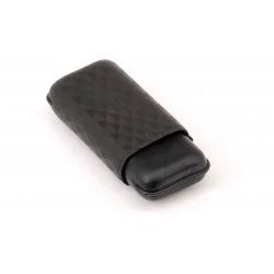 Kožené pouzdro na doutníky Davidoff R-2 černé 2