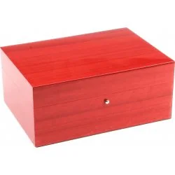 Humidor Gentili červený na 10 doutníků