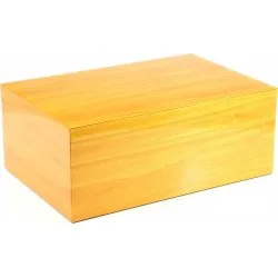 Humidor Gentili žlutý na 30 doutníků