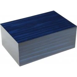 Humidor Gentili modrý na 30 doutníků