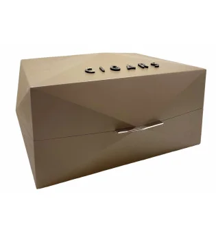 Humidor Gentili Prisma „Cigars” hnědý v limitované edici