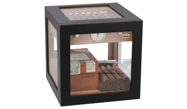 Humidor adorini Cube Deluxe černý obraz 5