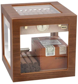 Humidor adorini Cube Deluxe Walnut obraz 4