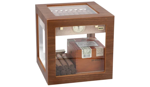 Humidor adorini Cube Deluxe Walnut obraz 4