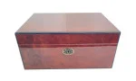 Humidor Daniel Marshall z burlového dřeva obraz 4