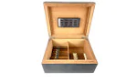 Humidor bambusový černý matný 50 obraz 4