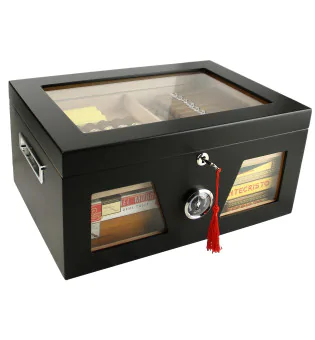 Humidor Angelo Gastronomy v černém provedení