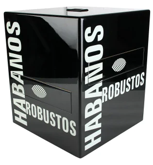 Habanos Robustos humidor černý