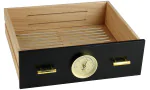 Zásuvka pro adorini Humidor Chianti medium black s otvorem pro vlhkoměr obraz 5