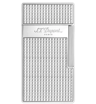Zapalovač S.T. Dupont Biggy Diamond Head Chrome 025010