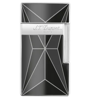 Zapalovač S.T. Dupont Biggy Fire X Black Chrome 025070