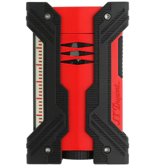 Zapalovač S.T. Dupont Defi XXtreme v černočerveném provedení 021601