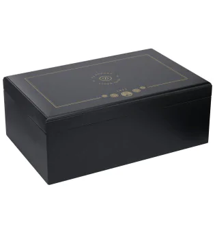 Humidor S.T. Dupont Cigar Club Premium v černém provedení 001312