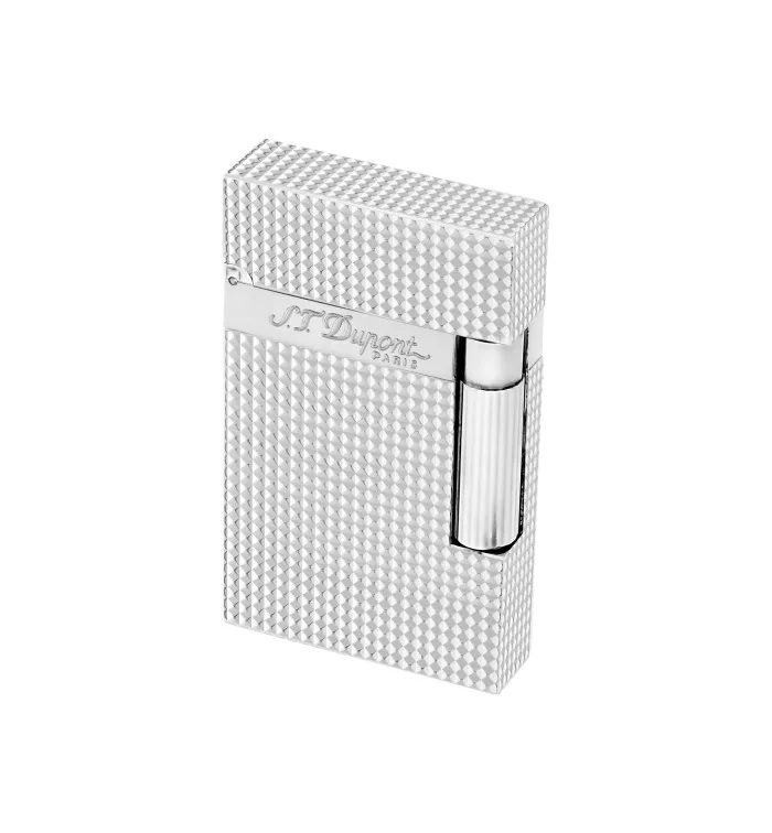 Diamantový zapalovač se stříbrnou hlavou S.T. Dupont Ligne 2 16184 obraz 101