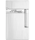Stříbrný žebrovaný zapalovač S.T. Dupont Ligne 2 16817