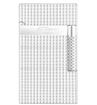 Zapalovač S.T. Dupont Le Grand Cling se vzorem diamantové hlavy z palladia C23011