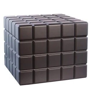 Humidor Colibri Heritage Cube v antracitové šedé