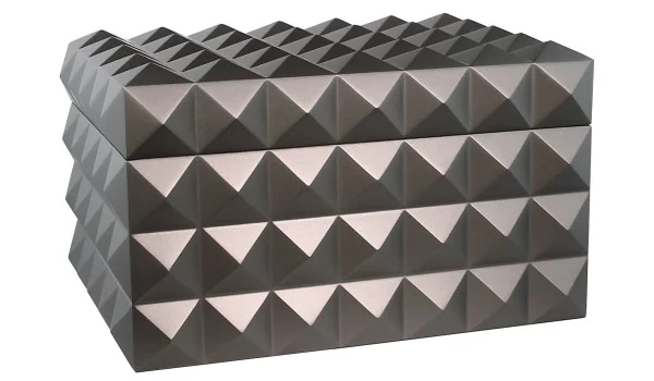 Humidor Colibri Grand Quasar šedý
