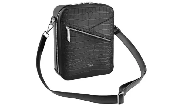 Taška přes rameno (crossbody) na doutníky S.T. Dupont Le Grand Atelier černá 141453