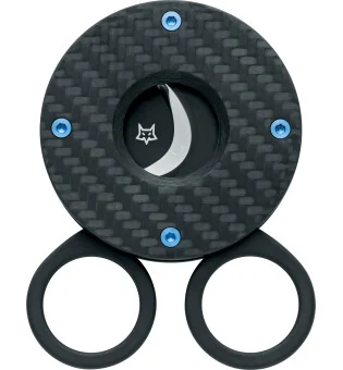 Nůžky na doutníky Fox The Circle Black Carbon 743 3KT