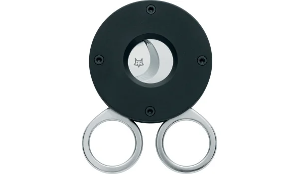 Nůžky na doutníky Fox The Circle Black Aluminium 743 B