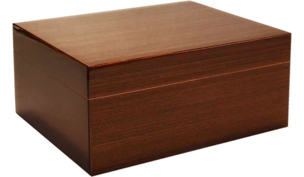 Humidor z lesklého dřeva Wenge 50