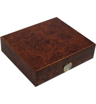 Humidor Angelo Burl Wood Decor