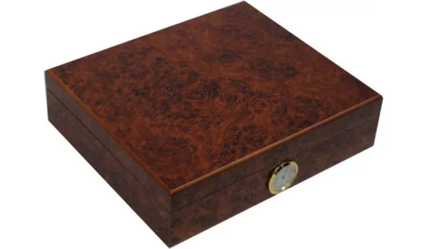 Humidor Angelo Burl Wood Decor
