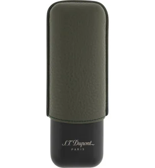 Pouzdro S.T. Dupont na 2 doutníky Khaki Matte Black 183249
