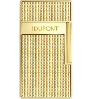 Zapalovač S.T. Dupont Biggy Diamond Head zlatý 025209