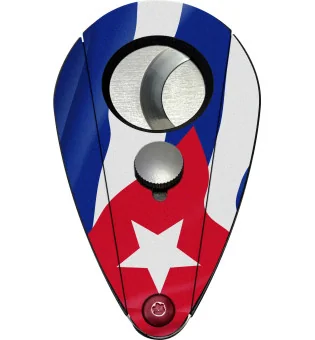 Řezačka Xikar Xi2 s motivem kubánské vlajky XI-201TECU