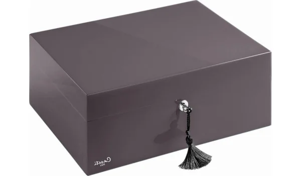 Humidor Caseti Paris tmavě fialový