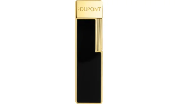 Zapalovač S.T. Dupont Twiggy, černý lak, zlato 030112