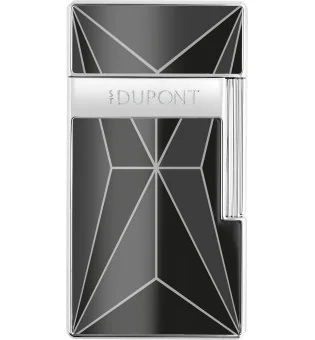 Zapalovač S.T. Dupont Biggy Fire X černý chrom 025277