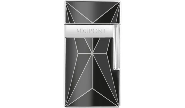 Zapalovač S.T. Dupont Biggy Fire X černý chrom 025277