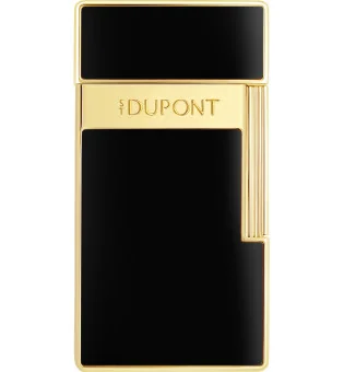 Zapalovač S.T. Dupont Biggy, černý lak, zlatý 025222