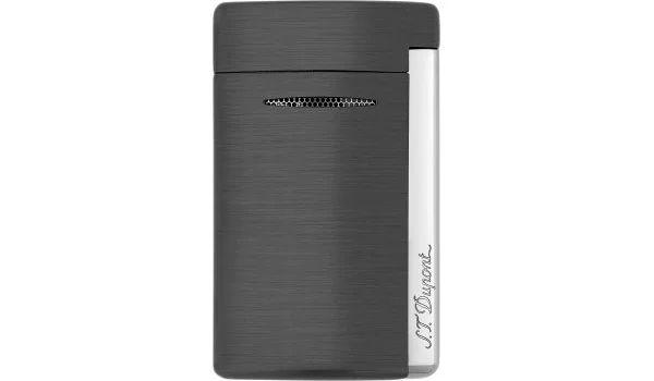 Zapalovač S.T. Dupont Minijet, kartáčovaný, gunmetal 010888