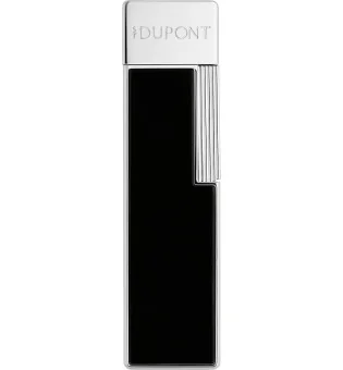 Zapalovač S.T. Dupont Twiggy černý přírodní lak, chrom 030111