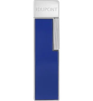 Zapalovač S.T. Dupont Twiggy Modrý přírodní lak, chromový 030115