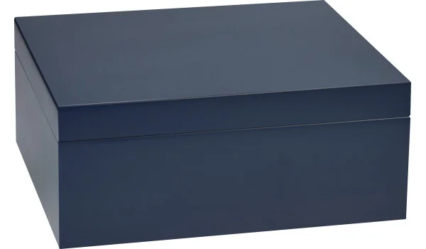 Humidor Adorini Deluxe Midnight Blue střední