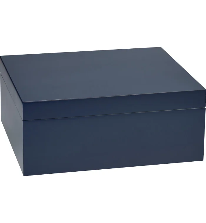 Humidor Adorini Deluxe Midnight Blue střední