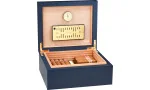 Humidor Adorini Deluxe Midnight Blue střední