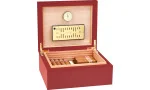 Humidor Adorini Deluxe Bordeaux střední