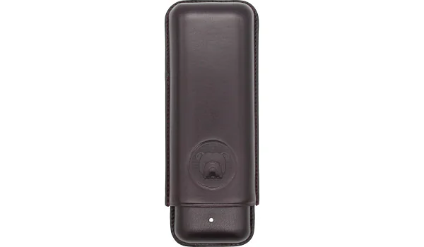 Fialové pouzdro na dva doutníky formátu Corona Extra od značky Bulldog by Dunhill