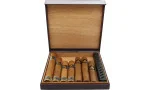 Cestovní humidor Bulldog by Dunhill 10 fialový