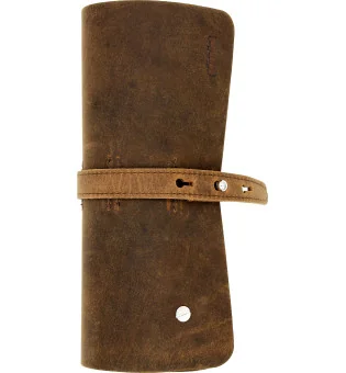 Kožený svitek na doutníky Adorini hnědý