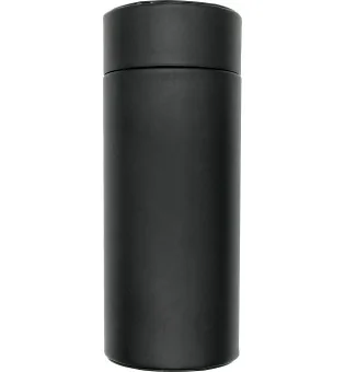 BigSmoke Kožený cestovní obal na doutníky Tube Cedar Lined včetně vlhkoměru