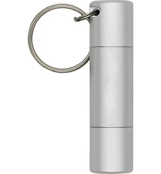 Dvojitý ořezávač na doutníky Adorini - čepel Solingen vyrobená v Německu - barva stříbra