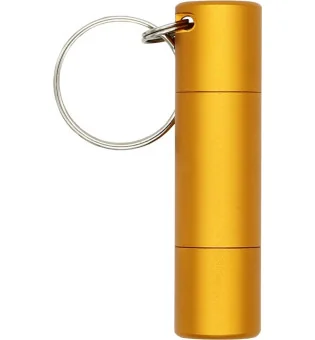 Dvojitý důlčík na doutníky značky adorini – zlatý – s čepelí Solingen – vyroben v Německu