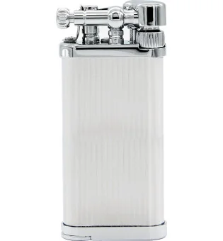 Zapalovač na dýmky IM Corona Old Boy s chromovými pruhy